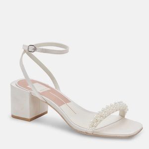 DOLCE VITA Zalima Vanilla Pearl Heels